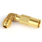 Propane Elbow Adapter With 3/8" Male Flare Connection Brass Elbow Adapter d