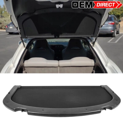 Fits 02-06 Acura RSX OE Factory Style Cargo Cover Rear Trunk Luggage Shade Black Foto 1 de 4