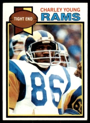 1979 TOPPS CHARLE YOUNG . LOS ANGELES RAMS #366 - Image 1 of 2