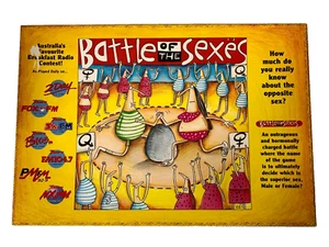 BATTLE OF THE SEXES BOARD GAME COMPLETE 1997 VINTAGE - Picture 1 of 18