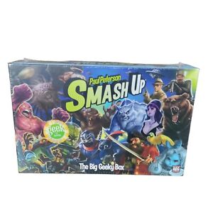 2014 AEG Smash Up Big Geeky Box Board Game AEG 5505 Paul Peterson New Sealed