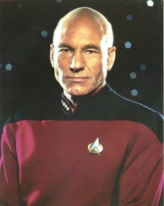 Star Trek Generations Movie Picard 8 x 10 Postcard 1994 - Picture 1 of 1