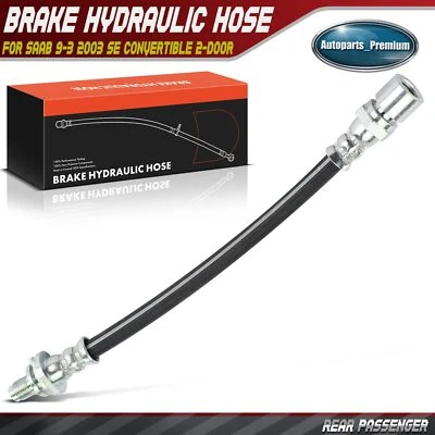 Manguera hidráulica de freno lateral derecho trasero derecho para Saab 9-3 2003 SE convertible 2 puertas Foto 1 de 4