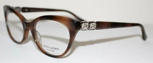 JUDITH LEIBER COUTURE SUPERNOVA WOOD New Optical Eyeglass Frame For Women - Picture 1 of 2
