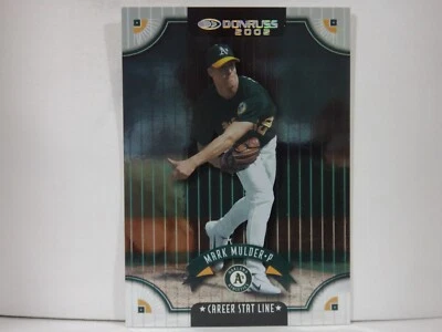 2002 (ATHLETICS) Donruss Stat Line Career #110 Mark Mulder/241 - Image 1 of 2