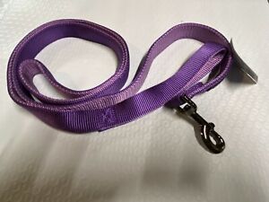 dog leash 4 ft. Purple/lavender Double Strength Two Sided