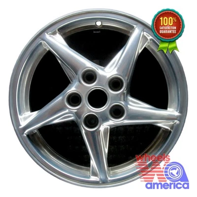 Wheel Rim Pontiac Grand Prix 16 1999-2003 9593307 09593078 OEM Polished OE 6535 - Image 1 of 4