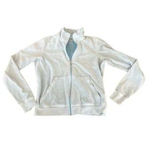Chaqueta deportiva vintage Juicy Couture Y2K para mujer XL cremallera completa - Imagen 1 de 9