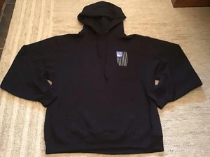 Nueva NHL New York RANGERS Bandera Logo Sudadera con Capucha, GRANDE, NEGRA, Sudadera con Capucha - Imagen 1 de 7