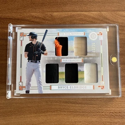 2024 Panini Boys of Summer - Five Tool Materials Bryce Eldridge 13/25 (MEM) - Image 1 of 2