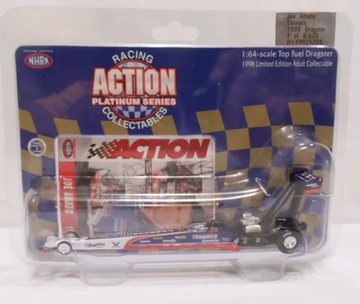 Tenneco Automotive Top Fuel 1:64 Dragster 1998 Action Joe Amato NEW  - Image 1 of 4