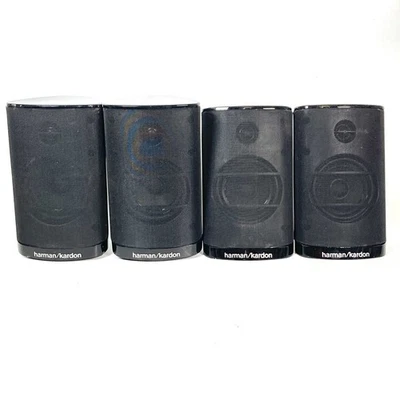 Harman Kardon Surround Sound System 5.1 Satelliten Lautsprecher schwarz Heimkino - Bild 1 von 4