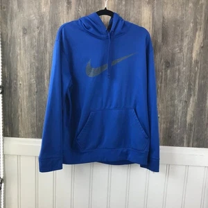 Nike Therma-fit sudadera con capucha azul real talla L - Imagen 1 de 3