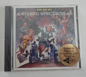 New Bob & Ray A Stereo Spectacular 24ct Gold CD Audiophile Mastered 601704177328 - Foto 1 di 4