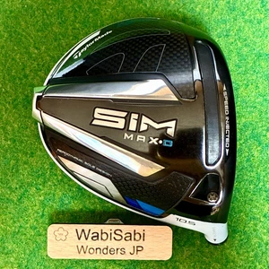 TaylorMade SIM MAX D 10.5° Driver Head Only RH Excellent Condition Japan F/S - Picture 1 of 10