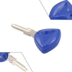 Blade Uncut Blank Key Replacement Right Fit CAN-AM SPYDER TRIKE GS 990 RS Blue - Picture 1 of 8