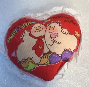 Mini cuscino Enesco Human Bean 1982 un buon fagiolo umano merita un altro - Foto 1 di 7