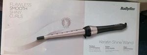 BaByliss 2521KSU Keratin Shine Curling Wand - Pink - Picture 1 of 2