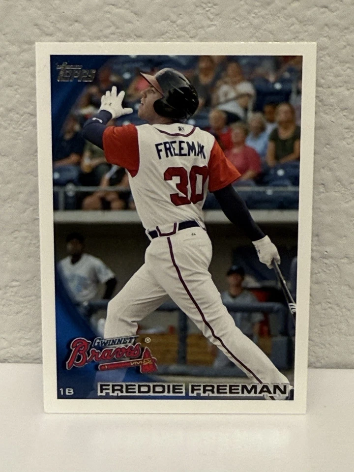 2010 Topps Pro Debut - FREDDIE FREEMAN (RC) Rookie #243 - Braves / Dodgers - Image 1 of 2
