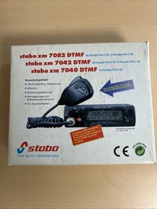 Stabo xm7082 DTMF - CB Funkgerät - 80 Kanäle FM / 12 Kanäle AM - Afbeelding 1 van 7