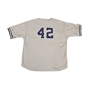Mariano Rivera New York Yankees Custom Grey Road Jersey - Size L - Bild 1 von 4