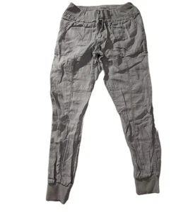 Calvin Klein Performance Quick Dry Jogger Pants Women MED Linen Lagenlook Beach - Picture 1 of 8