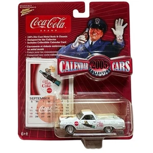Johnny Lightning 1965 Chevy El Camino Coca Cola Calendario Coches Die Cast - Imagen 1 de 3