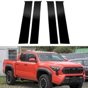 Door Window Pillar Posts For Toyota Tacoma Door Panel Trim Stickers Pads - Picture 1 of 9