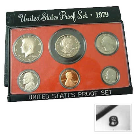 1979 US Mint Proof Set in OGP Cover