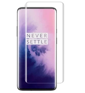For ONEPLUS 7 PRO FULL COVER TEMPERED GLASS SCREEN PROTECTOR GENUINE GUARD 1+ - Picture 1 of 12