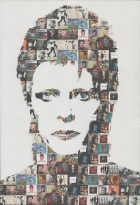 DAVID BOWIE Image from Albums Top 9 Songs Circa 1970s (Back)  8X11.5 Ephemera - Picture 1 of 2