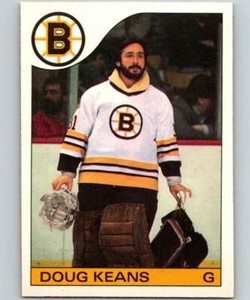 1985-86 O-Pee-Chee #133 Doug Keans NM++ Bruins J2M