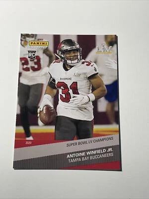 2020  Panini Instant  Super Bowl LIV Champions Antoine Winfield Jr Rookie RC - Image 1 of 2