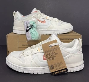 Nike Women Dunk Low Disrupt 2 Pale Ivory Sail Shoes Sneakers DH4402-100 Sz 11 - Picture 1 of 12