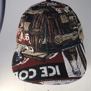 Sombrero Manta Gorra Sombrero De Colección Coca Cola Coca-Cola Cosida RARA Hecha en EE. UU. - Imagen 1 de 8