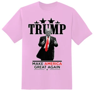 TRUMP 2 THUMBS UP - President Trump Rally Shirt USA 2024 MAGA - Picture 1 of 12