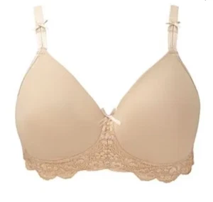 Royce Georgia Nude Mastectomy Bra Moulded Padded with left & right pockets 886P - Picture 1 of 3