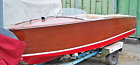 1946 Gar Wood 16ft Runabout boat w/ 283 chevy V8 id:837