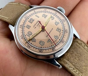 VINTAGE JOSMAR MARVEL  Wristwatch MILITARY WATCH SWISS MADE MENS WATCH - Picture 1 of 15
