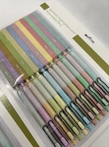 24pk Mr. Pen Highlighters, Morandi Colors, Chisel Tip Bible Highlighter And Pens - Picture 1 of 5