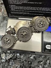 Armband Silber 925 BAS Blachian  Antikschmuck Traunstein Trachten Jagd Tiere