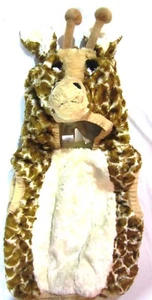 Giraffe Hooded Costume 24 Months Plush Halloween Unisex Beige - Picture 1 of 4
