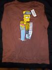 The Simpsons Boy Girl Bart Simpson Kids T-Shirt Tee By Old Navy  S 6-7
