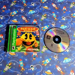 Pac Man World PS1 CIB (Sony PlayStation 1, 1999) Complete with Manual - Picture 1 of 4
