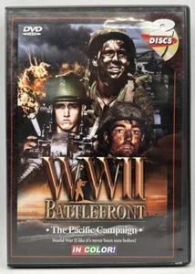 WWII Battlefront: The Pacific Campaign 2 Discs DVD Free Shipping Great Cond 2001 - Picture 1 of 3