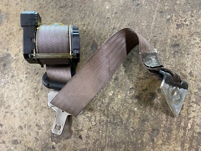 00 01 02 2001 LINCOLN LS PASAJERO DERECHO CINTURÓN SEGURIDAD TRASERO RETRACTOR GRIS Foto 1 de 3