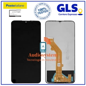 DISPLAY LCD +TOUCH SCREEN per TCL 505 T509K1 SCHERMO VETRO PARI ORIGINALE NERO - Imagen 1 de 1