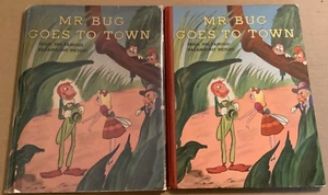 Sehr guter Zustand 1941 HC DJ Erstausgabe Mr Bug geht in die Stadt berühmter Animationsfilm - Bild 1 von 10