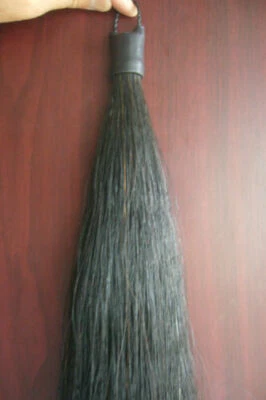 1PC Original Black Horse Show Tail Hair Extension 70-76cm 170grams - Image 1 of 4