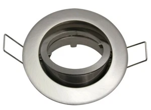 Spotlight Fassung verstellbar gebürstetes Aluminium - Picture 1 of 1